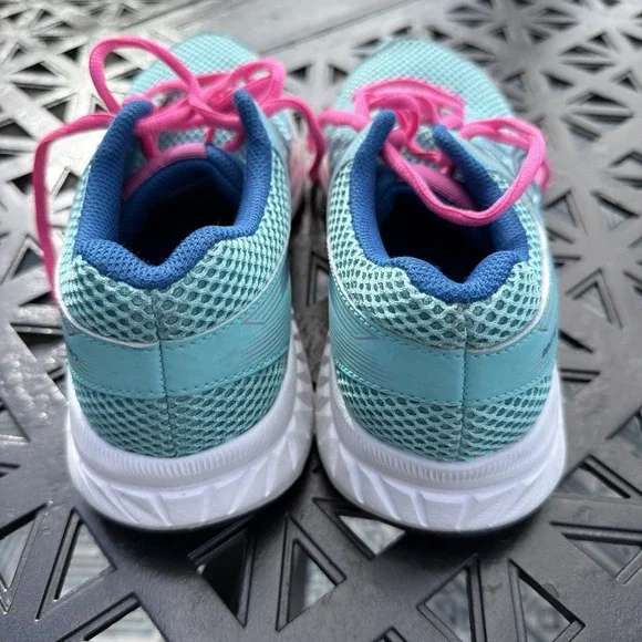ASICS Contend 5 Women's Running Shoes Size 5.5  Teal - Picture 4 of 7
